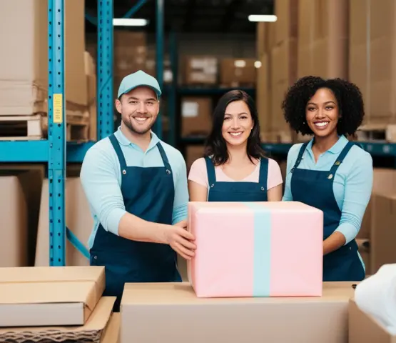 heavy construction equipment on flatbed for delivery